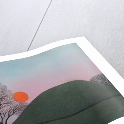 An evening Walk at Brinklow, 2006 by Ann Brain