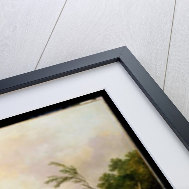 Belle Isle, Windermere, in a Calm, 1786 by Philip James de Loutherbourg