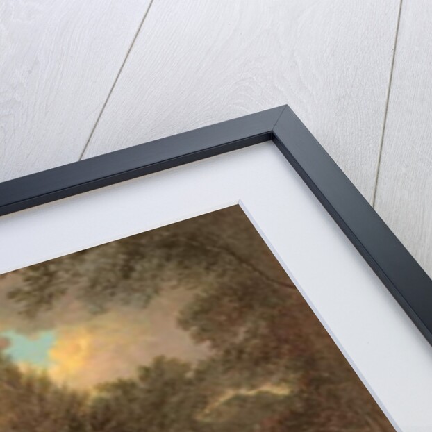 Castle Crag Borrowdale by Julius Caesar Ibbetson