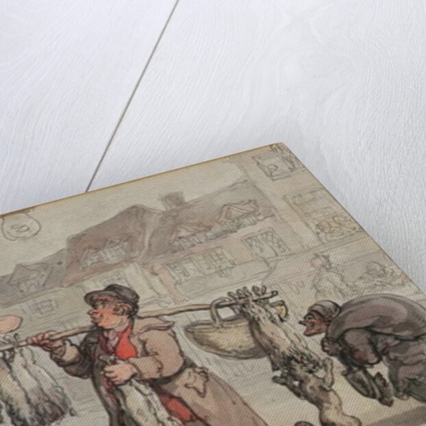 The Rabbit Merchant by Thomas Rowlandson