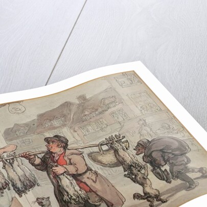 The Rabbit Merchant by Thomas Rowlandson