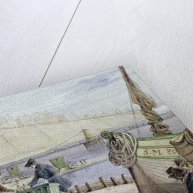 Brighton Beach, Sussex, 1844 by John Harden