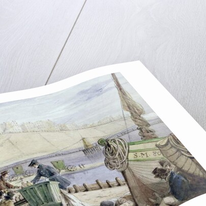 Brighton Beach, Sussex, 1844 by John Harden