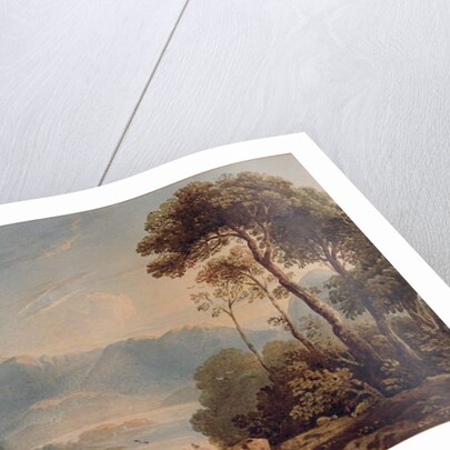 View from Grange Bridge, Borrowdale by John Varley