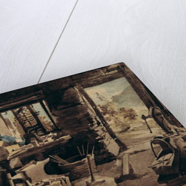 Interior of the Smithy, Ambleside by John Harden