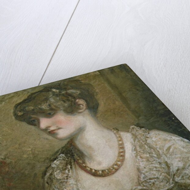 Portrait of a young woman by Daniel Gardner