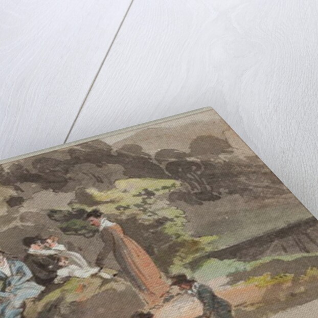 Group by the water, 1810 by John Harden