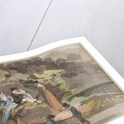 Group by the water, 1810 by John Harden