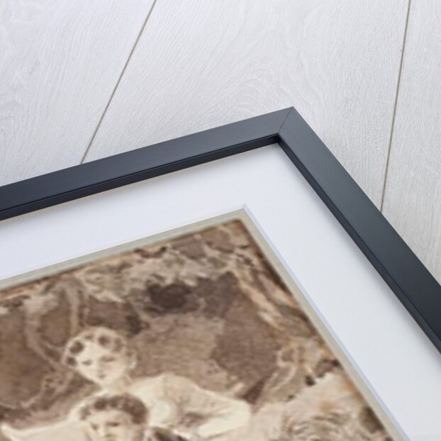 Four figures among the trees on a hot day, 1807 by John Harden