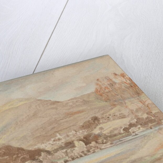 Fields outside Brathay, 1812 by John Harden