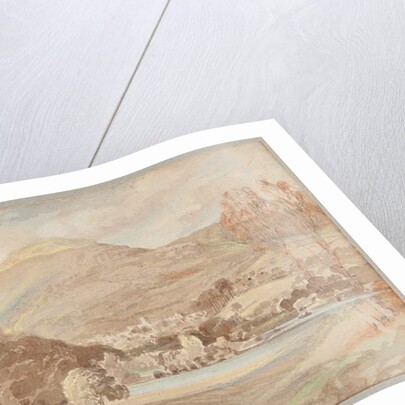 Fields outside Brathay, 1812 by John Harden