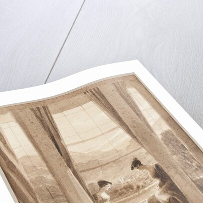 Drawing Room Windows, Brathay Hall, 1831 by John Harden