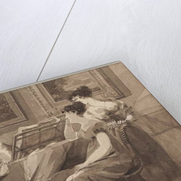 Singsong around a piano, 1806 by John Harden