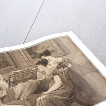 Singsong around a piano, 1806 by John Harden