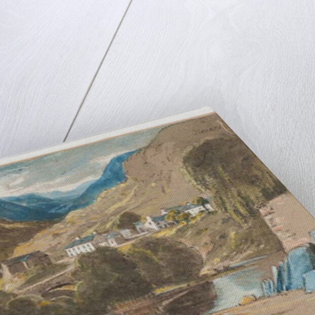 Slate wharf at Clappersgate, 1817 by John Harden