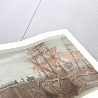 Ships at Whitehaven by John Harden