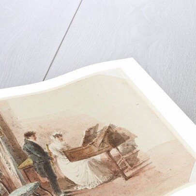 Hall interior, 1827 by John Harden