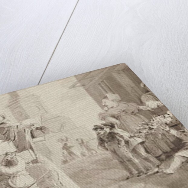 Luggage chaos at Whitehaven, 1829 by John Harden