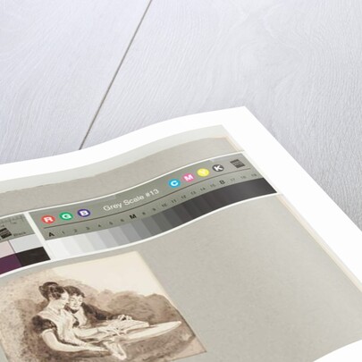 Tete a tete, 1824 by John Harden