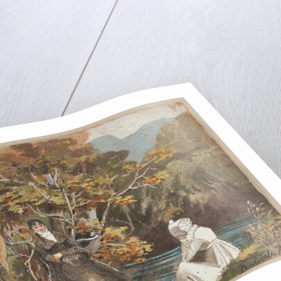 Borrowdale, 1810 by John Harden