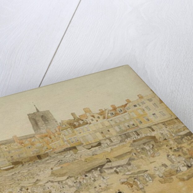 The Market Place, Norwich, taken from Mr Cooper's, 1807 by John Sell Cotman