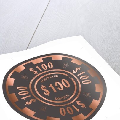 PokerChip , 2015 by Francois Domain