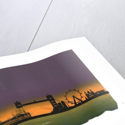 Sunset on London, 2015 by Francois Domain