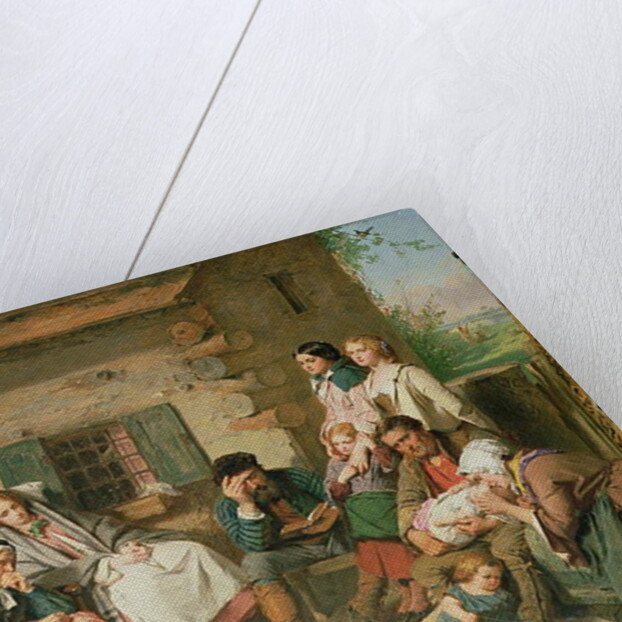 Scottish Settlers in North America by Thomas Faed