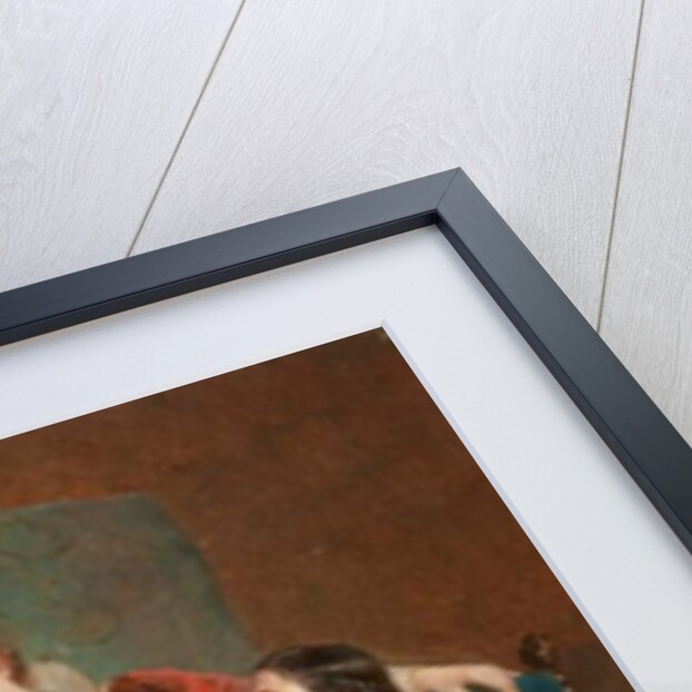 The Artist's Critic by Louis Claude Mouchot