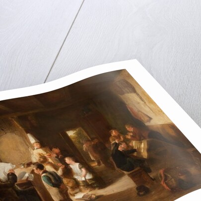 The School Room by Thomas Webster