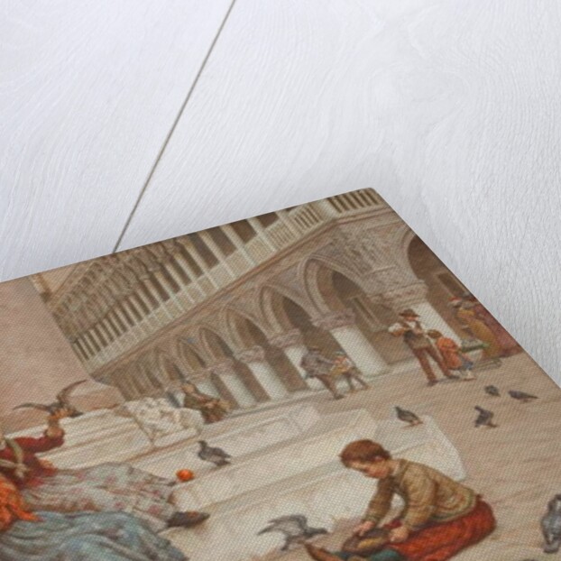 Pigeons of Venice by Antonio Paoletti