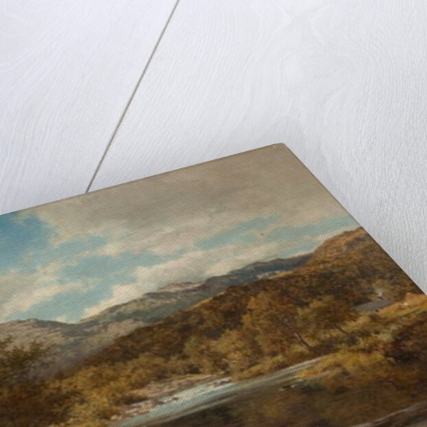 On the Llygwy, North Wales by Benjamin Williams Leader