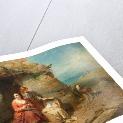 Exterior of Irish Cabin by James John Hill