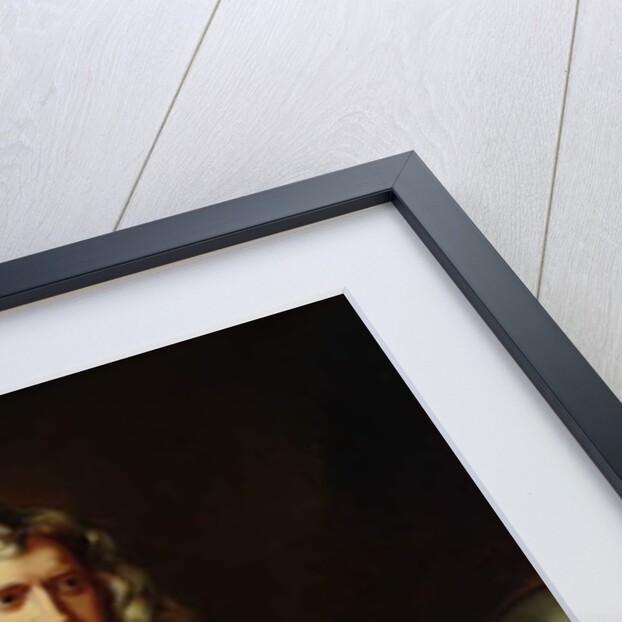 Portrait of Sir Isaac Newton 1847 by Goldschmit
