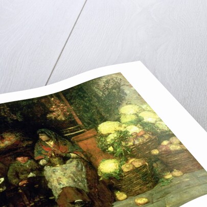 The Vegetable Vendor, 1890 by Luigi Nono