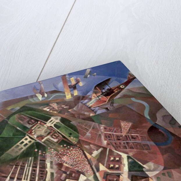 Flight Over Vienna, 1933 by Alfredo G. Ambrosi