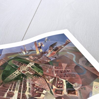 Flight Over Vienna, 1933 by Alfredo G. Ambrosi