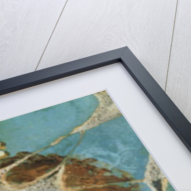 Wall painting of a female head, Pompeii, 1st century AD by Roman Roman