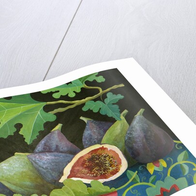 Figs on black, 2014 by Jennifer Abbott