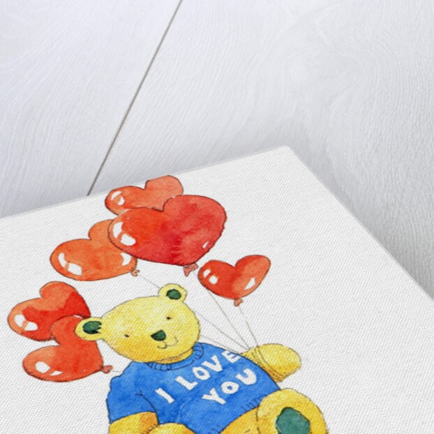 I love you bear - balloon, 2011 by Jennifer Abbott