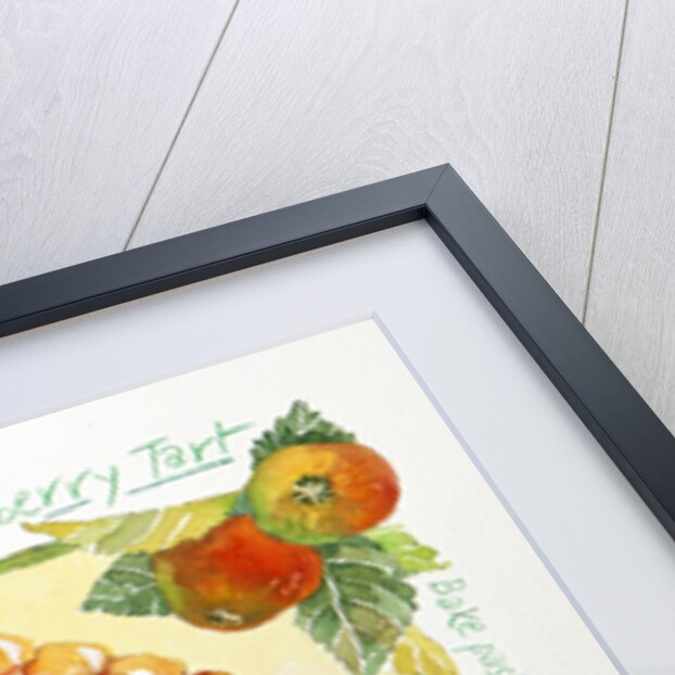 Apple blackberry tart, 2014 by Jennifer Abbott