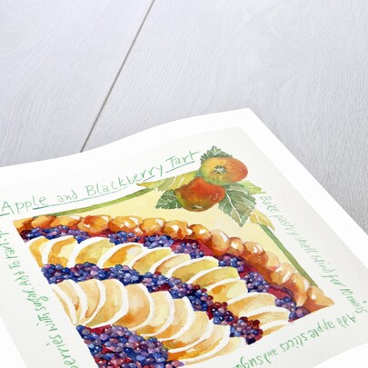 Apple blackberry tart, 2014 by Jennifer Abbott