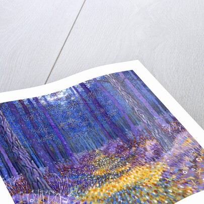 Blue Forest 2, 2012 by David Newton