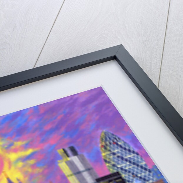 Sunset:Pool Of London, 2013 by David Newton