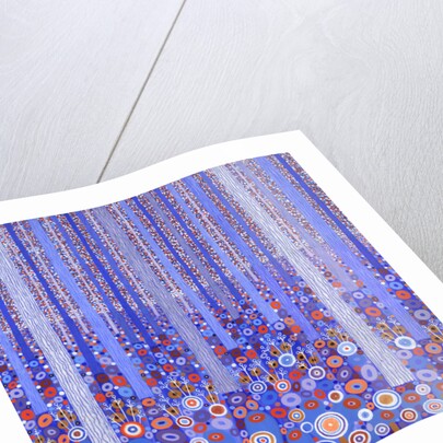 Blue Orange Forest, 2015 by David Newton