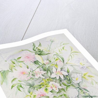 Wedding Flowers for Louisa and Robert, 1993 by Alison Cooper