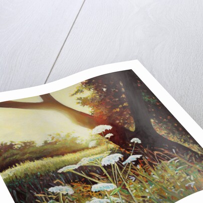 Golden Riverbank, 2014 by Helen White