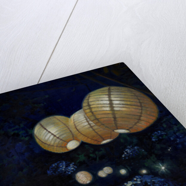 Night garden I by Helen White