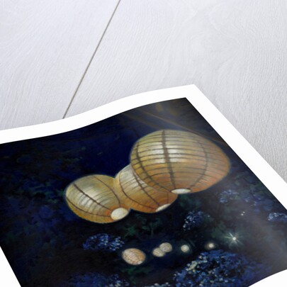 Night garden I by Helen White