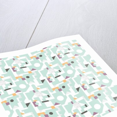 Building Blocks - blue, 2013 by Laurence Lavallee